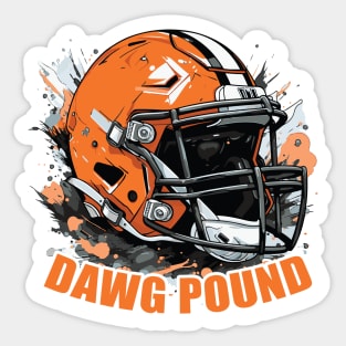 Dawg Pound Sticker